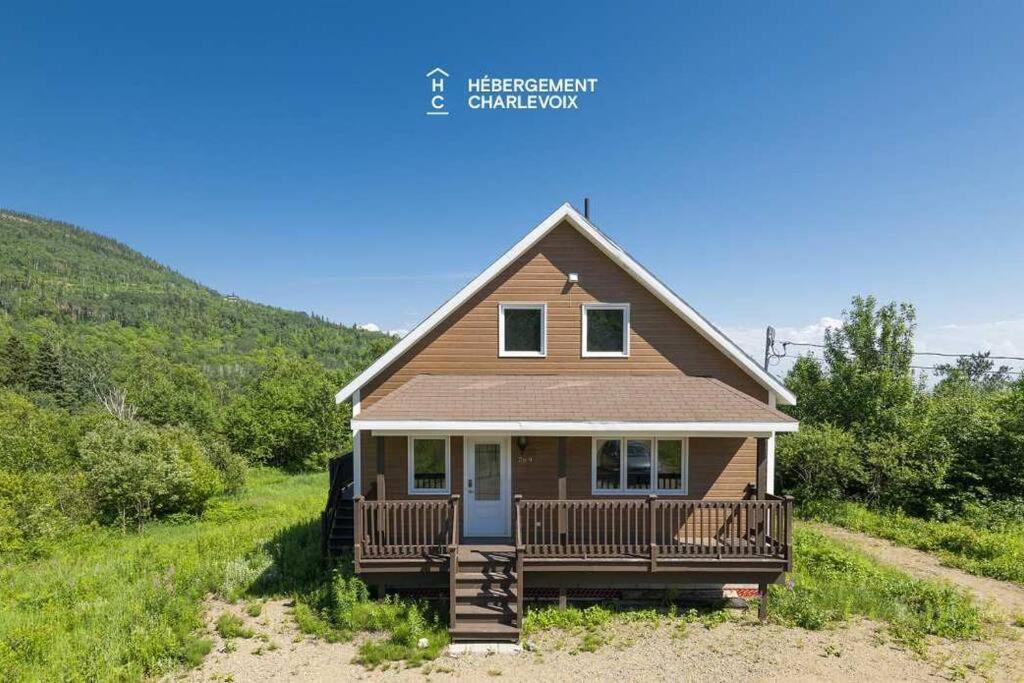 Au Chalereux Chalet Петіт-Рів'єр-Сен-Франсуа Екстер'єр фото