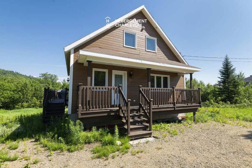 Au Chalereux Chalet Петіт-Рів'єр-Сен-Франсуа Екстер'єр фото