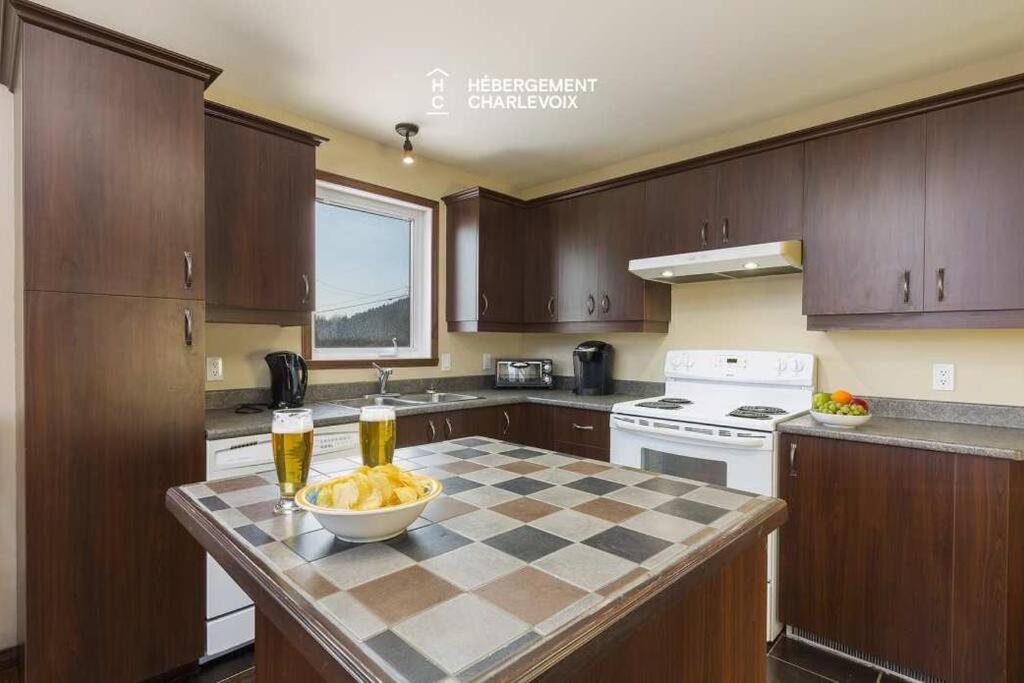 Au Chalereux Chalet Петіт-Рів'єр-Сен-Франсуа Екстер'єр фото