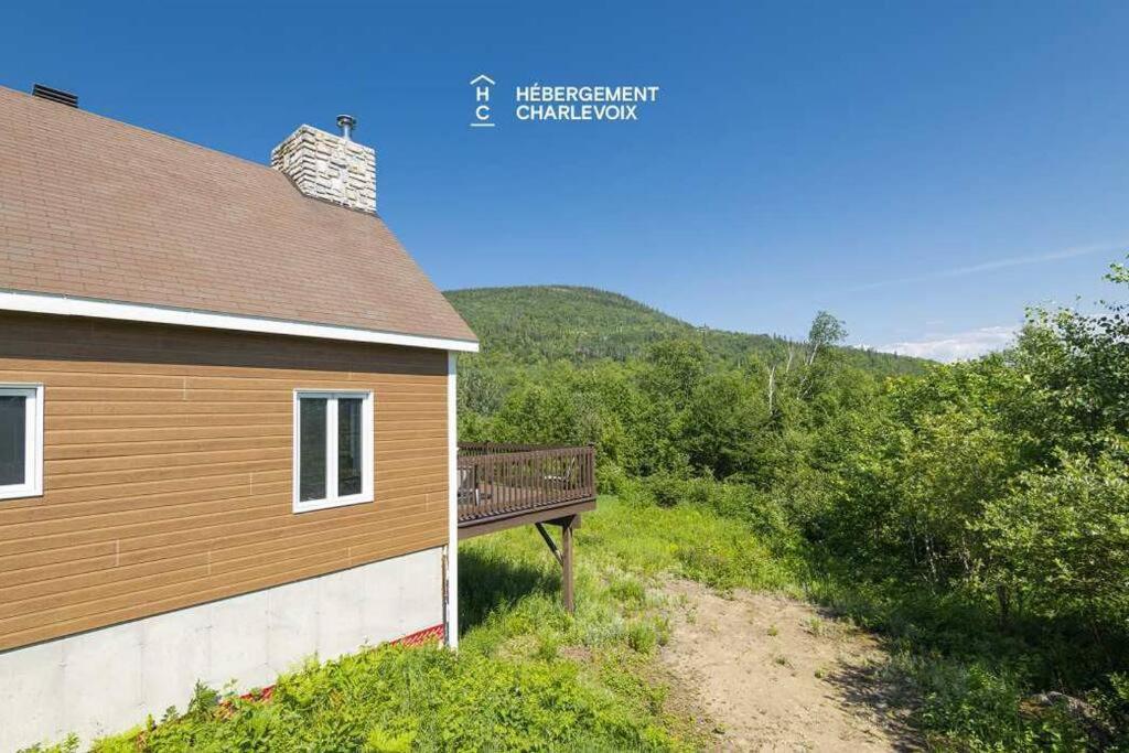 Au Chalereux Chalet Петіт-Рів'єр-Сен-Франсуа Екстер'єр фото